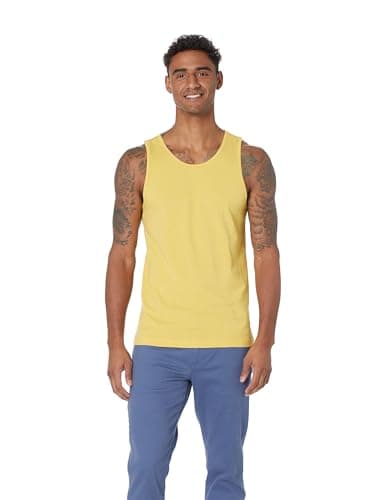 Image of Amazon Essentials Men's Slim-Fit Vest, Yellow, S