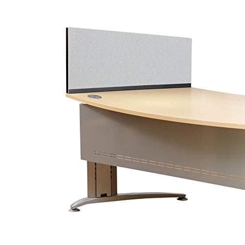 Image of Panelwarehouse Straight Desk Divider Partition Screens Desktop 800mm x 400mm x 400mm - Pinnable Fiesta Fabric Jubilee � 12 Colours