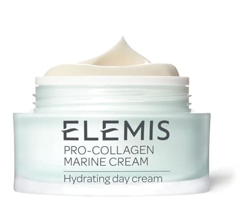 Image of ELEMIS Pro-Collagen Marine Cream, Anti-Wrinkle Daily Face Moisturising Lotion, Hydrating Ultra-Light Gel-Cream Day Moisturiser Glowing and Rejuvenated, Suitable For All Skin Types, SPF 30