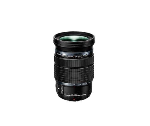 Image of Olympus M. Zuiko Digital ED 12-100 mm F4 IS Pro Lens, Suitable for All MFT cameras (Olympus OM-D & PEN models, Panasonic G-series), black