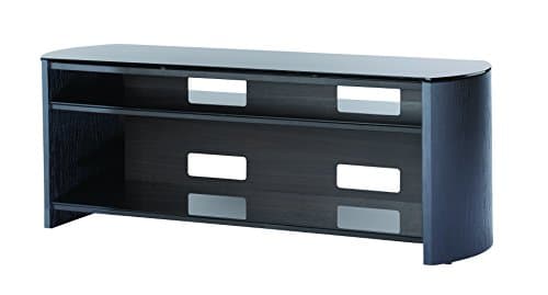 Image of Alphason Finewoods TV Stand 1350 - Black Oak, 1350 X 455 X 505 mm