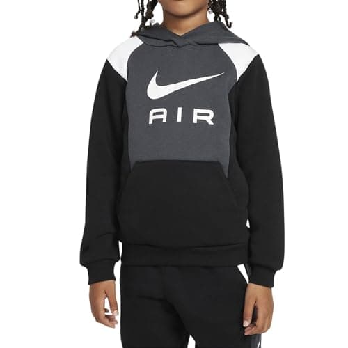 Image of NIKE Air Children's Tracksuit, Black, Black/White/Grey, 4-5 anni