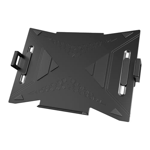 Image of PUTORSEN Laptop Mount Holder for VESA Compatible Monitor Arms, Universal Adjustable 12 to 18 inch Notebook Tray Fits 75 x 75 and 100 x 100 mm VESA Mount Holes
