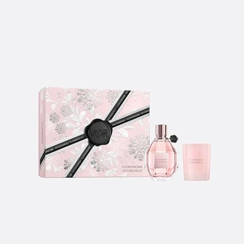 Image of Viktor & Rolf Flowerbomb Eau de Parfum 100ml Gift Set 2024 (Contains 100ml EDP and 70g Scented Candle)