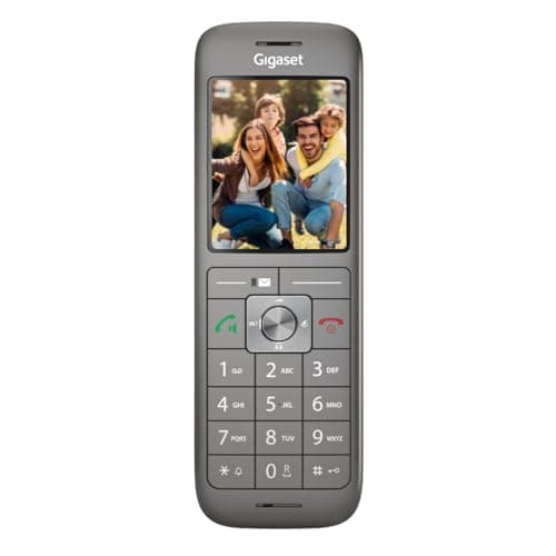 Image of Gigaset CL660HX - DECT handset with charging cradle — high-quality cordless phone for router and DECT base — Fritzbox compatible, anthracite metallic