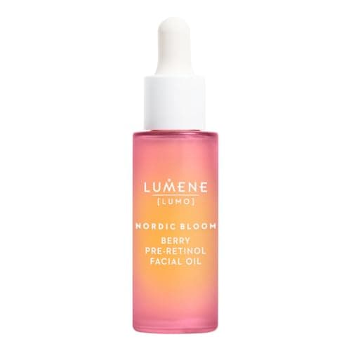 Image of LUMENE Nordic Bloom [LUMO] Berry Pre-Retinol Facial Oil | Nourishing Anti-Aging Oil with Nordic Berries & Plant-Based Retinol Alternative | Vegan Skincare for Radiant, Firm Skin | 30ml