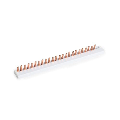 Image of TONGOU Consumer Unit Bus Bar, DPN 12Way 63A 230/415V Standard Specification Copper Bus Bar, Suitable for Circuit Breaker, MCB, RCD and Distribution Box
