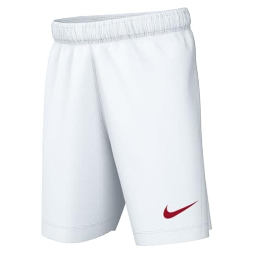 Image of NIKE BV6865-103 Dri-FIT Park 3 Shorts Unisex White/University RED Size M