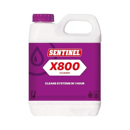 Image of LavaTap – Sentinel X800 Central Heating Cleaner – 1 Litre Sludge Remover for Radiators and Boilers, Rapid 1H Radiator Cleaner, Power Flush Alternative & Restores Heating Efficiency