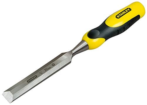 Image of STANLEY 25mm Dynagrip Chisel with Bevel Edge and Strike Cap, 0-16-881