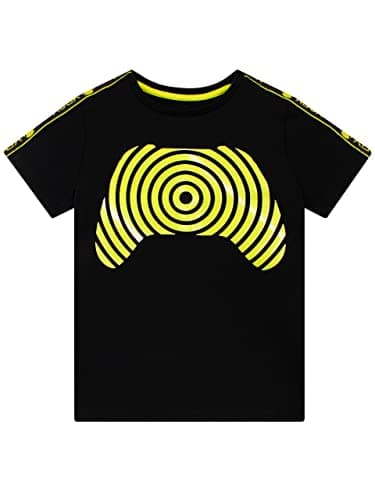 Image of Xbox Boys T-Shirt Black 6-7 Years
