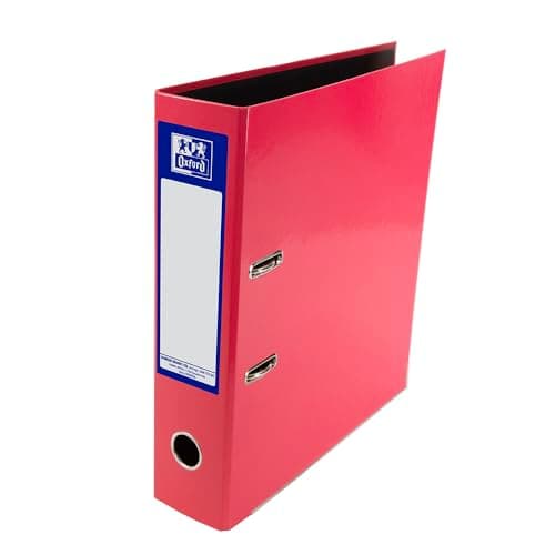 Image of Oxford Premium A4 Lever Arch File, Pink Single Folder, Heavy Duty
