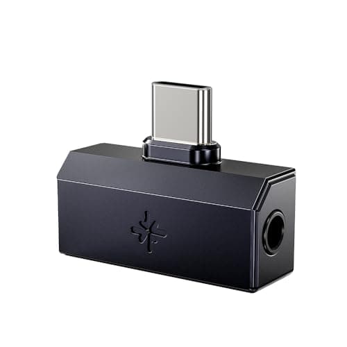Image of FiiO/Snowsky Tiny Portable DAC & Headphone Amplifier, Hi-Res USB DAC, PEQ Precision Tuning, PCM 384kHz/DSD256 Decoding, App/Web Control, Durable Metal Housing (Tiny A Black)