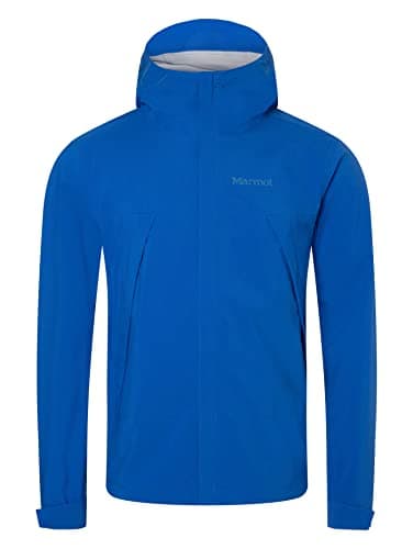 Image of Marmot Men PreCip Eco Pro Jacket, Waterproof Jacket, Lightweight Hooded Rain Jacket, Windproof Raincoat, Breathable Windbreaker, Ideal for Running and Hiking