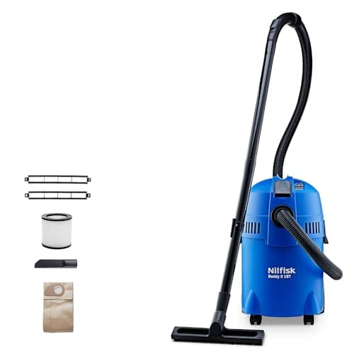 Image of Nilfisk Buddy II 18L T Wet and Dry Vacuum Cleaner - EU PLUG (1200 W)