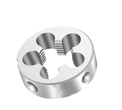 Image of Threading Die Right Hand BSPT 55° Pipe Thread die 1/8 1/4 3/8 1/2 3/4 1 inch 2 inches, Used as Water Pipe External Thread Tapping Tool(BSPT 1I8-28)
