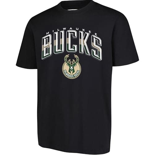 Image of Ultra Game Men's Men s Arched Plexi Short Sleeve Tee Shirt, Black, XL UK