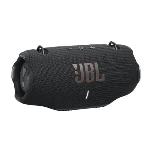 Image of JBL Xtreme 4 Portable Bluetooth Speaker with JBL Pro Sound and Convenient Shoulder Strap, IP67 Waterproof, Built-In Power Bank, Black
