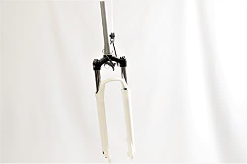 Image of 29er WHEEL SUNTOUR XCM SUSPENSION MTB FORK REMOTE LOCK OUT SLOPE STEERER WHITE VERY LOW SALE PRICE