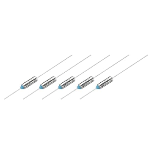 Image of sourcing map 5Pcs Metal Temperature Thermal Fuse RY192 192 °C 377.6 °F 10A 250V Cutoff Thermal Fuse for Motor Transformer Electric Industrial Home Appliance