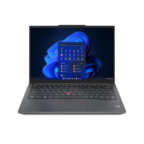 Image of Lenovo ThinkPad E14 Gen 5 Intel Core i7 1365U 16GB RAM 512GB SSD 14" WUXGA Windows 11 Pro - Graphite Black - 21JLS76104