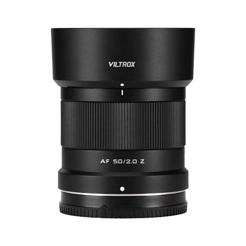 Image of VILTROX 50 mm F2 Full Format Lens for Nikon Z, AF 50 mm f/2 Z Standard Prime Lens with Large Aperture for Z Mount, Z Ultra Compact z Mount for Z8 Z9 Z6 Z7 Z6 II Z7 II Z5 Z50 ZF Z30