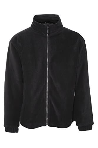 Image of Champion Mens Glen Country Estate Quilt Lined Fleece Coat-Black-Large 42-44