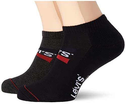 Image of Levi's Sneaker, Mid Grey/Black, 39/42 (Pack of 2)