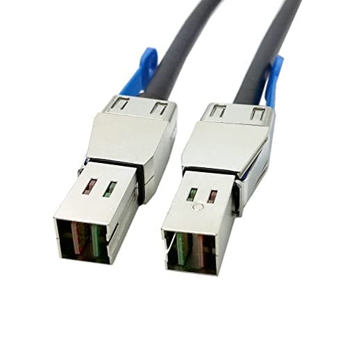 Image of CY Mini SAS HD SFF-8644 to Mini SAS High Density HD SFF-8644 Data Server Raid External Cable 50cm 12Gbps
