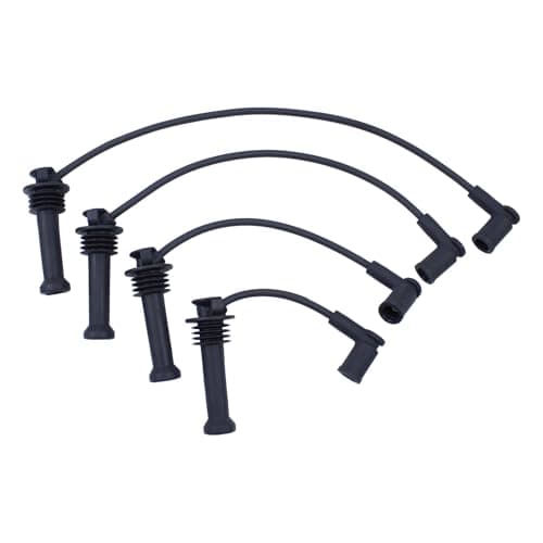 Image of HouYeen 4Pcs Spark Plug Ignition Cable Wire Set for Fo-rd Pu-ma Mondeo mk4 KA Grand C Max Fusion Focus mk3 mk2 mk1 Fiesta mk6 mk5 mk4 Courier B C Max Ma-zda 2 Vol-vo V50 S40 C30 1.2 1.4 1.6 Ti