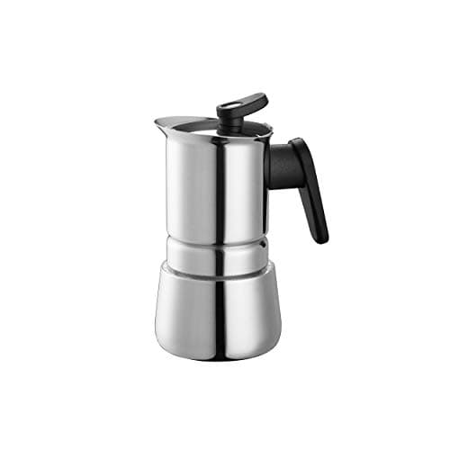 Image of Pedrini Espresso Coffee Maker 2 tazze silver