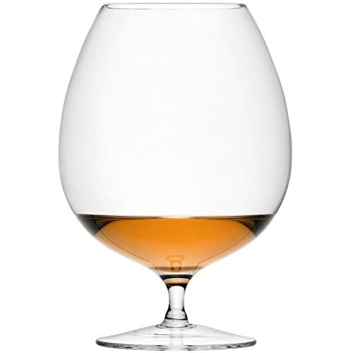 Image of LSA International Bar Brandy Glass 900ml Clear | Set of 2 | Mouthblown & Handmade Glass | BR05