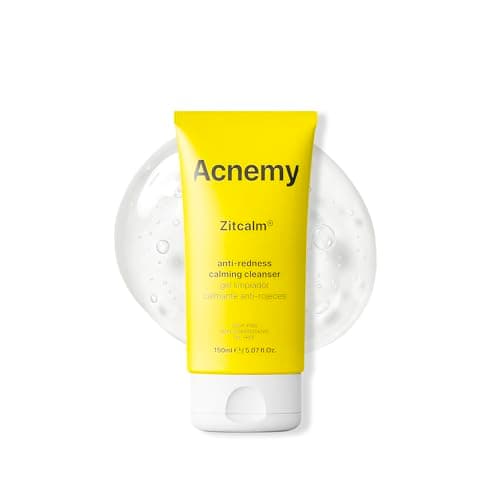 Image of ACNEMY ZITCALM CLEANSER - Soothing Cleansing Gel 150 ml, Gentle Facial Cleanser, Anti-Redness, Moisturizing and Repairing, Oil-Free, Non-Comedogenic for Sensitive and Acne-Prone Skin