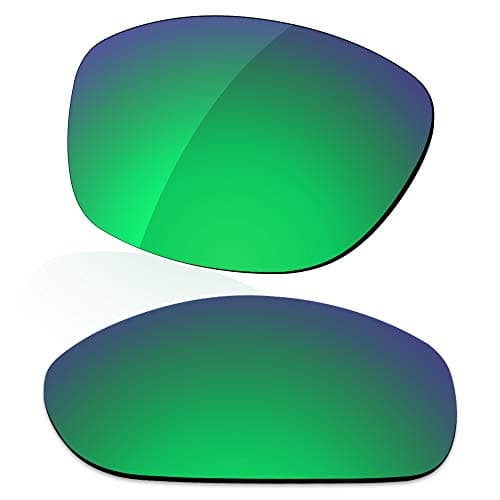 Image of LenzReborn Polarized Lens Replacement for Arnette Hot Shot AN4182 Sunglass - Lawn Green - Polarized Mirrored