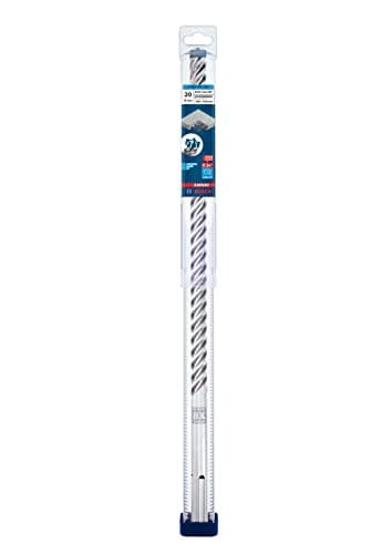 Image of Bosch 1x EXPERT SDS max-8X Hammer Drill Bit (for Soft stone, Hard stone, Ø 20.00 mm, Professional Accessory Rotary Hammer Drill)