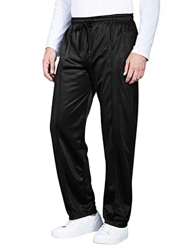 Image of Chums Men's Easy Pull On Tracksuit Pant Elasticated Jogging Bottoms Black 36W / 29L