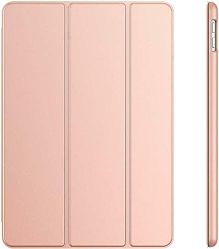 Image of Smart Case For Apple iPad Mini 4 & iPad Mini 5 Magnetic Stand Cover, Auto Sleep/Wake, Ultra Slim Lightweight Flip Folio Case (Rose Gold)