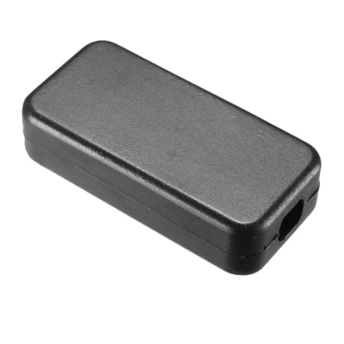 Image of TOP-VIGOR 40x20x11mm Mini Dustproof Electrical Junction Box, ABS Plastic Project Boxes for DIY Electronics Projects, Indoor Power Module Case, Instrument Case Box, Black