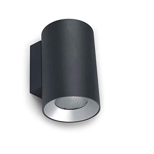 Image of LEDs-C4 Cosmos - LED Outdoor Small Wall Light Urban Grey IP55