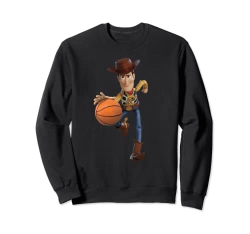 Image of Disney Toy Story Sheriff Woody Basketball Sweatshirt