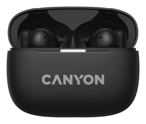Image of Canyon CNS-TWS10B headphones/headset True Wireless Stereo (TWS) In-ear Calls/Music/Sport/Everyday USB Type-C Bluetooth Black