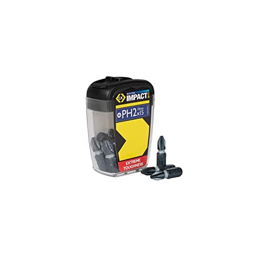 Image of Blue Steel Impact Screwdriver Bit 25mm PH2 Box of 15