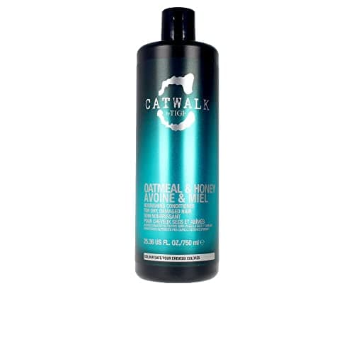 Image of Catwalk by TIGI Oatmeal & Honey Conditioner, Professional Deep Moisturising Conditioner for Dry & Damaged Hair, Strengthens, Smooths & Hydrates Hair, 750ml