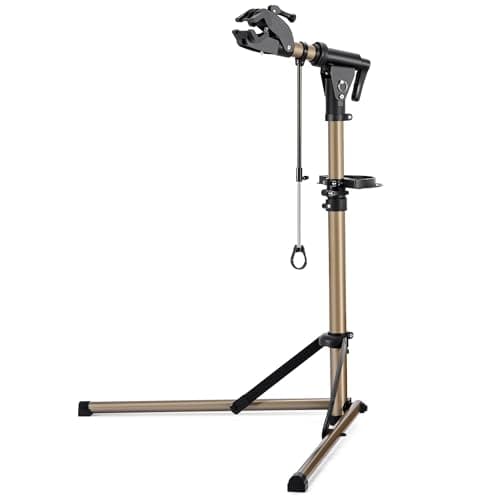 Image of CXWXC Foldable Repair Stand for Bicycles — Height Adjustable, 360° Rotatable, Supports up to 36 kg for MTB & Road, Ideal for E-Bike Maintenance
