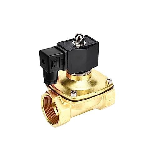 Image of KWQNPHTRN 1" Direct Solenoid Valve IP65 Waterproof Normally Closed Brass Solenoid Valve 24V 12V 220V 110V(G-240VAC)