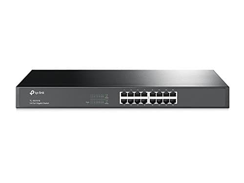 Image of TP-Link V12 16-Port Unmanaged Gigabit Ethernet Switch, Steel Case, 19-inch Rack-Mount(TL-SG1016)
