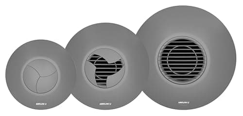 Image of Airflow iCON 60 Fan Cover in Elegant Ultimate Grey – Perfect to Match Your Premium Décor – Compatible with iCON 60 Extractor Fan