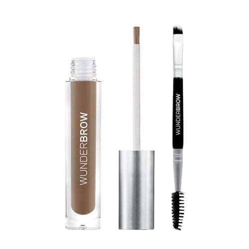 Image of WUNDERBROW Wunderbrow Waterproof Eyebrow Gel, Brunette, Vegan and Cruelty-Free