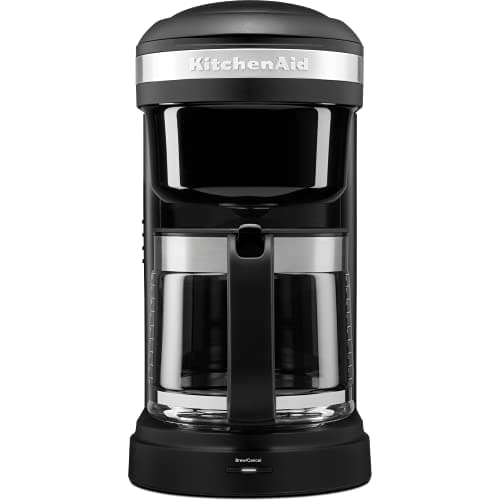 Image of KitchenAid 5KCM1208EOB Coffee maker, Black Onyx