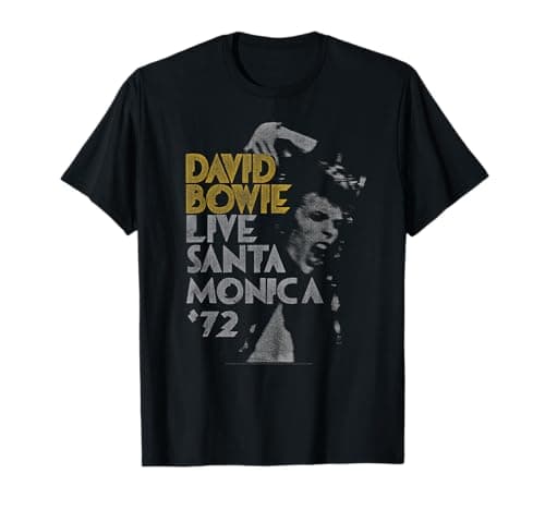 Image of David Bowie - Live Santa Monica '72 T-Shirt